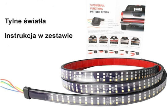 Διακοσμητική LED Ταινία Φαναριών Αυτοκινήτου Μπλε Χρώμα