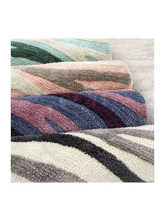 Lino Home Πατάκι Μπάνιου Βαμβακερό Canard 2500000781 Grey 60x100εκ.
