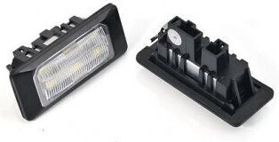 Lumini pentru plăcuțele de înmatriculare Lumini LED pentru Audi A4 2buc