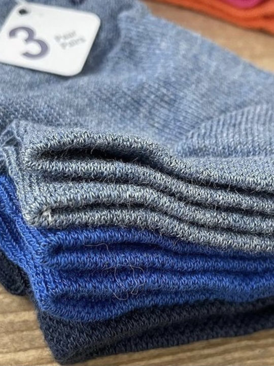 Ewers Kids' Ankle Socks Blue 6 Pairs