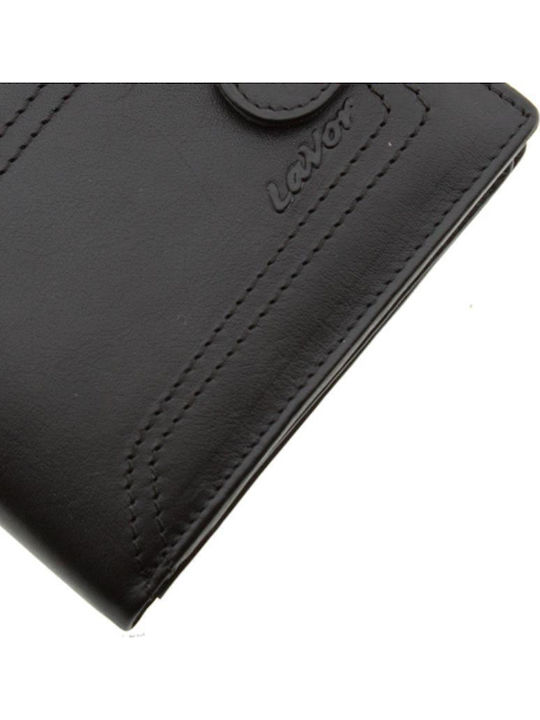 Δερμάτινο Ανδρικό Πορτοφόλι με RFID Μαύρο