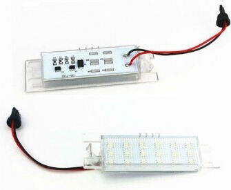 License Plate Lights Led for Opel Astra / Corsa / Zafira 2pcs
