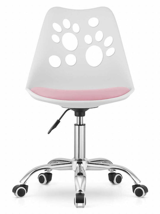 Desk Chair Print White 50x57x93.5cm