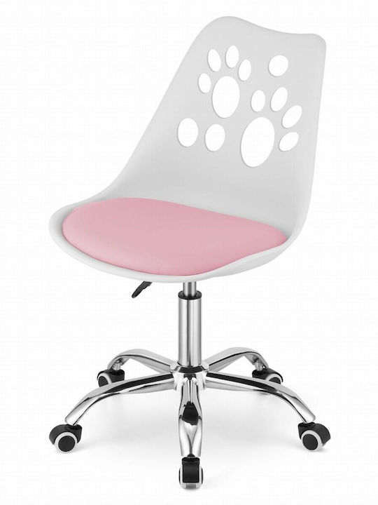 Desk Chair Print White 50x57x93.5cm