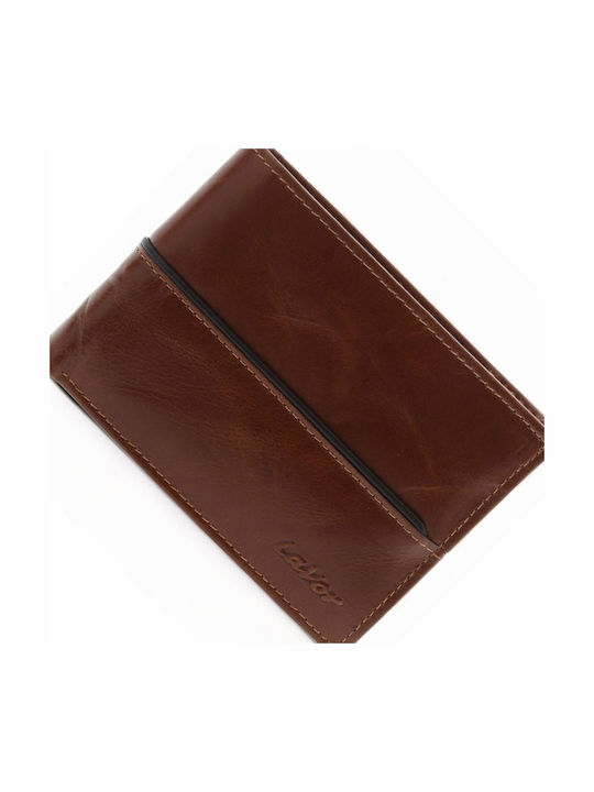 Δερμάτινο Ανδρικό Πορτοφόλι με RFID Cognac