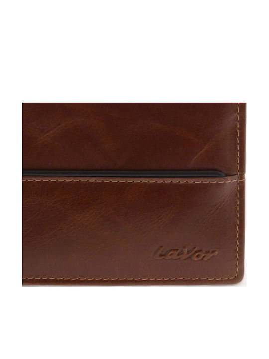 Δερμάτινο Ανδρικό Πορτοφόλι με RFID Cognac