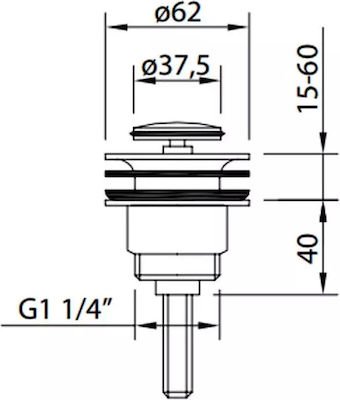 Clever Pop Up Valve Sink