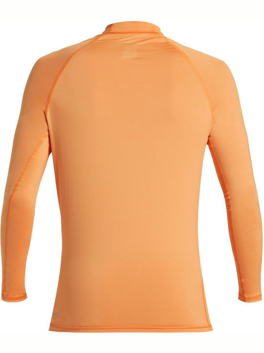 Quiksilver Everyday Men's Long Sleeve Sun Protection Shirt Orange