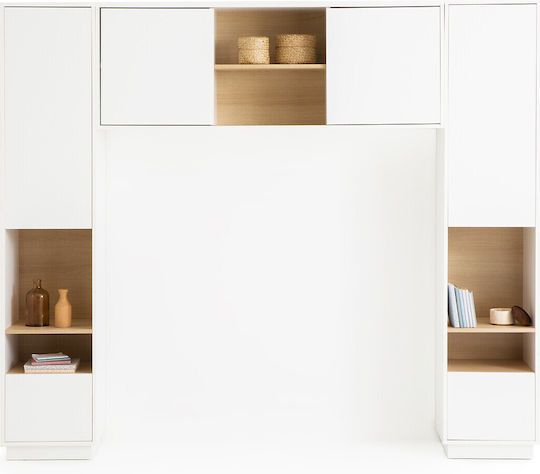 La Redoute Interieurs Hölzernes Kopfstütze für Betten Weiß 255x216cm
