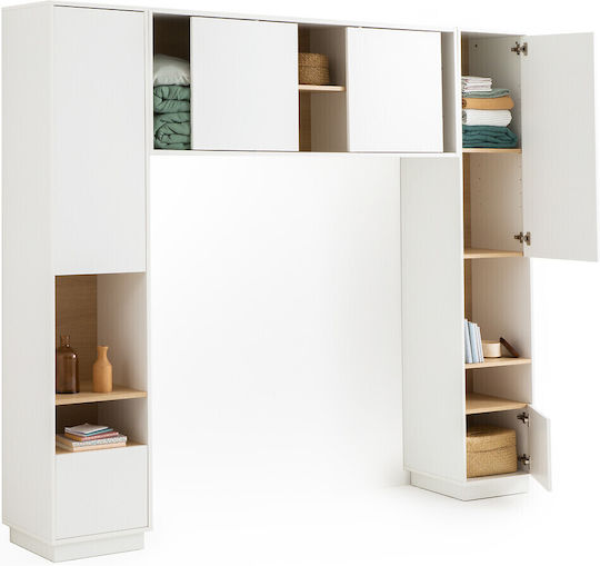 La Redoute Interieurs Hölzernes Kopfstütze für Betten Weiß 255x216cm