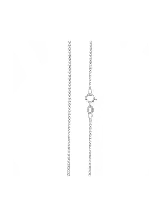 Women's White Gold Cross 14K