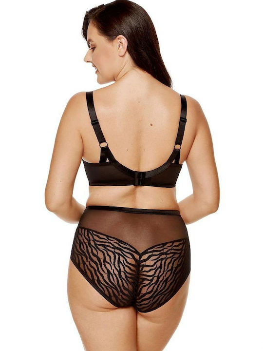 Gorteks Damen Slip Schwarz