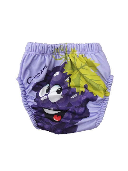 Poopes Kids Diaper Underwear Grape