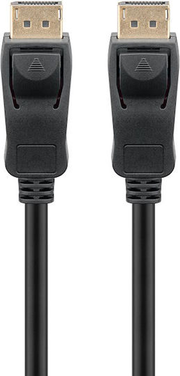 Goobay Kabel DisplayPort-Stecker - DisplayPort-Stecker 2m Schwarz (64798)