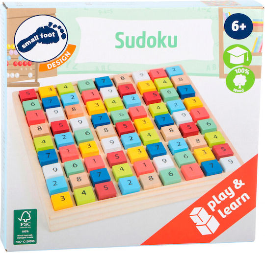 Board Game Ξύλινο Sudoku 6+ Years Old (EN) Small Foot