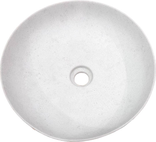 Rak Ceramics Επικαθήμενος Νιπτήρας Πορσελάνης 42x42cm Λευκός