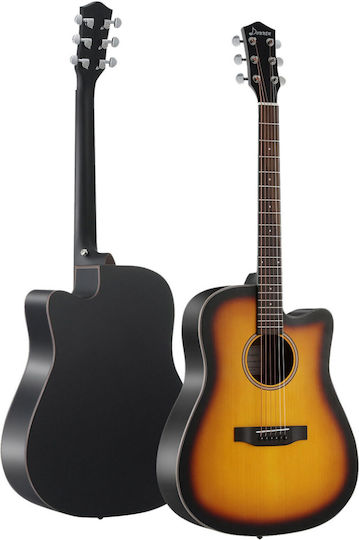 Donner Akustisch Gitarre Sunburst