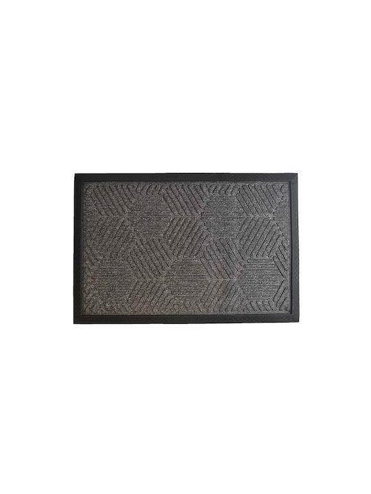 Sidirela Entrance Mat Carpet with Anti-slip Backing Gray 40x60cm