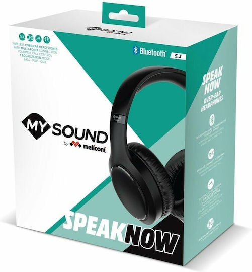Meliconi HP 50 Plus Fără fir / Cu fir Over Ear Căști Negre