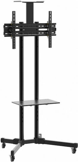 Serioux Βάση Τηλεόρασης Τοίχου έως 70" και 50kg Μαύρο