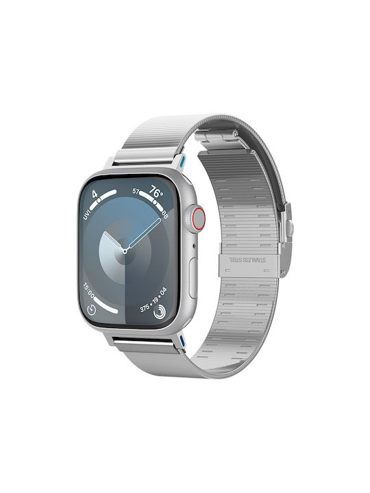 Spigen Sgp Sleek Link 316l Stainless Steel Apple Watch Series Ultra 1/2 49mm 45mm 44mm 42mm Ασημι Amp07224 Spigen Sgp Sleek Link 316l Stainless Steel Apple Watch Series Ultra 1/2 49mm 45mm 44mm 42mm Ασημι Amp07224