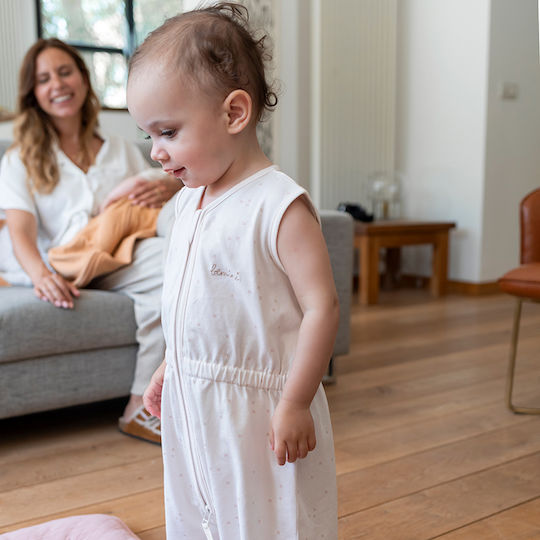 Bemini Sommer Schlafsack mit Füßen Magic 0.5 Tog Ecru