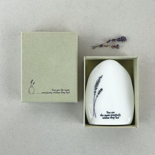 Synchronia Glass Vase White 7.5xH9.5cm