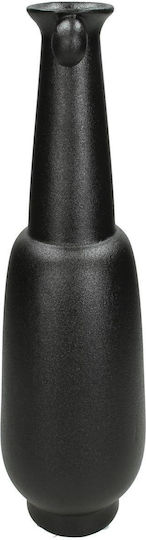 ArteLibre Vase Keramik Schwarz F12,5xH33cm
