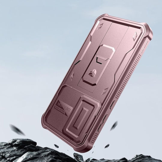 Carcasă consolidată Samsung Galaxy A55 Dexnor, corp complet, roz