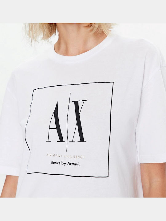 Лятна Mini Спортна Рокля T-shirt Къс Ръкав Бяла