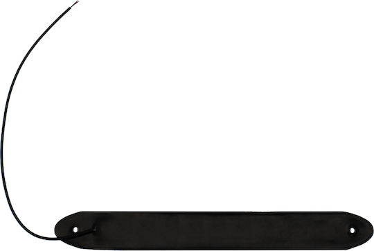 Rece** Rectangular Rezistente la apă Lămpi de funcționare pe timp de zi Auto LED 12V 25.5cm cu Alb Iluminare 2buc