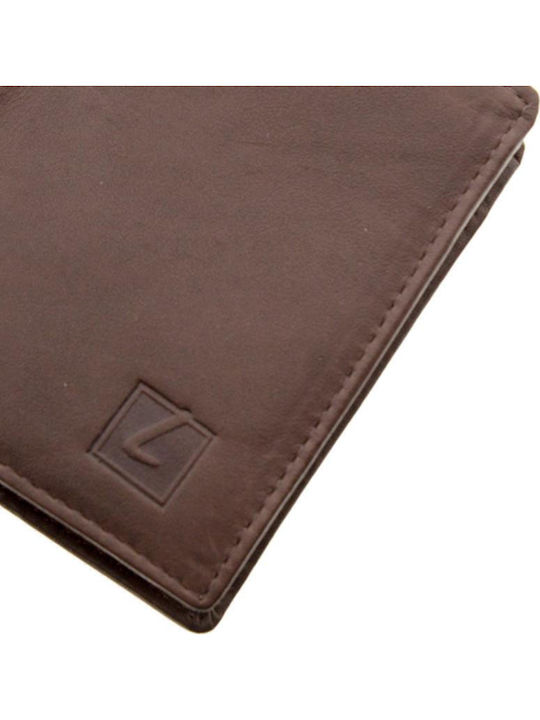 Δερμάτινο Ανδρικό Πορτοφόλι με RFID Καφέ