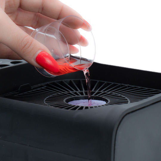Uncle George Box Fan 10W Διαμέτρου 15.5cm Μαύρο