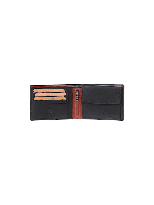 Lavor Men's Leather Wallet with RFID Black