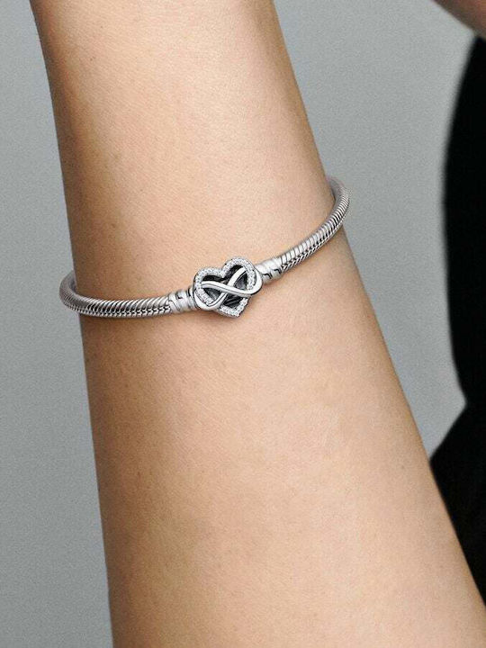 Pandora Armband Kette mit Design Herz aus Silber