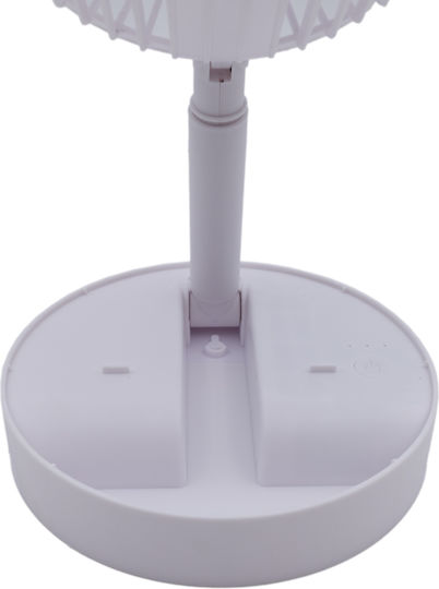 Uncle George Tischventilator 5W Lüfterdurchmesser 16cm Weiß