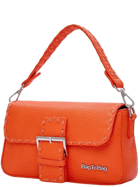 Bag to Bag Γυναικεία Τσάντα Ώμου Πορτοκαλί