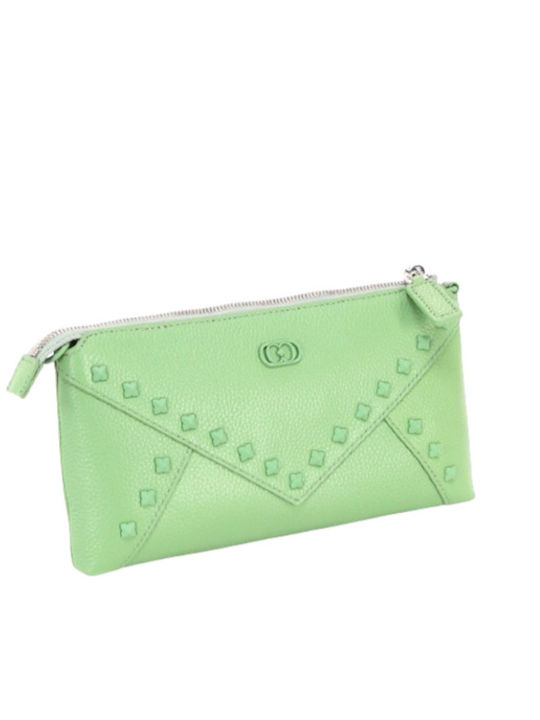 La Carrie Leather Women's Bag Shoulder Green