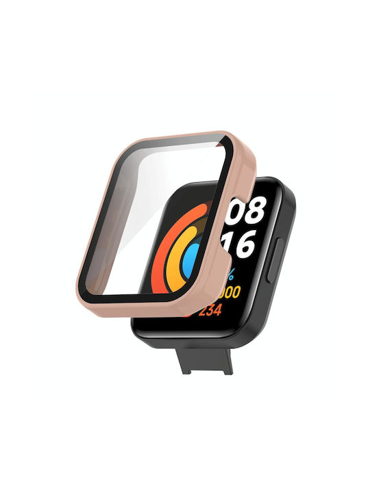 Xiaomi Redmi Watch 2 Lite PC gehärtete Folie All-in-One Vollumhüllung Hülle Blau