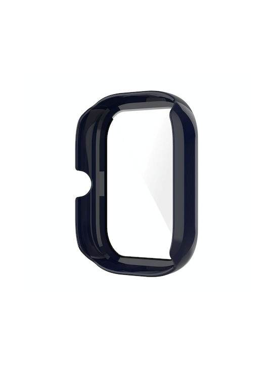Amazfit Gts 2 Mini Pc + Tempered Glass Watch Protective Case Ink Blue