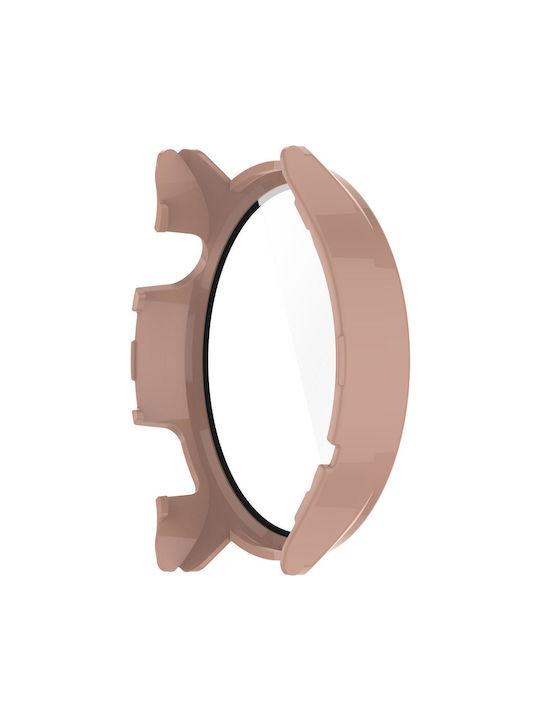 Xiaomi Watch S1 Pro Темперирано стъкло за часовник с калъф от пластмаса, розово