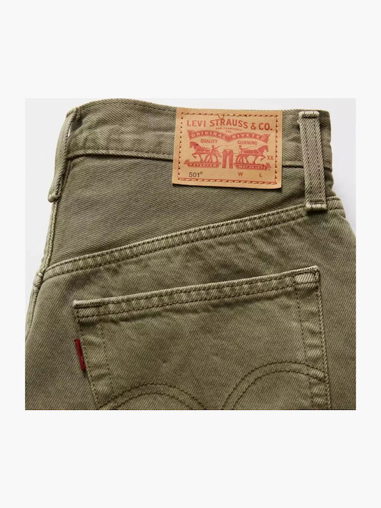 501 Original Femei Talie înaltă Pantaloni scurți Verde