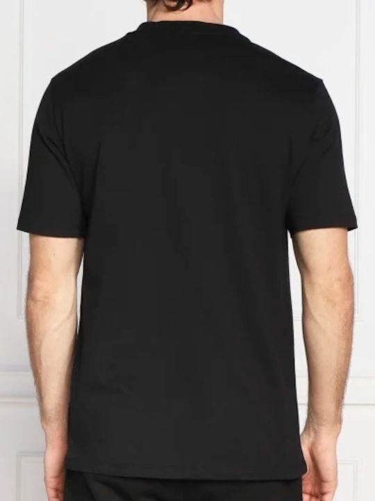 Hugo Boss T-shirt Bărbătesc cu Mânecă Scurtă Negru