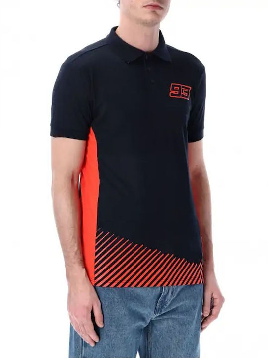 Herrenblusen Polo Kurzarm Blau