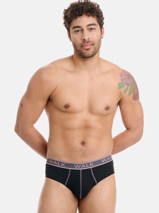 Ανδρικά Σλιπ Μαύρο Μαύρο 2Pack
