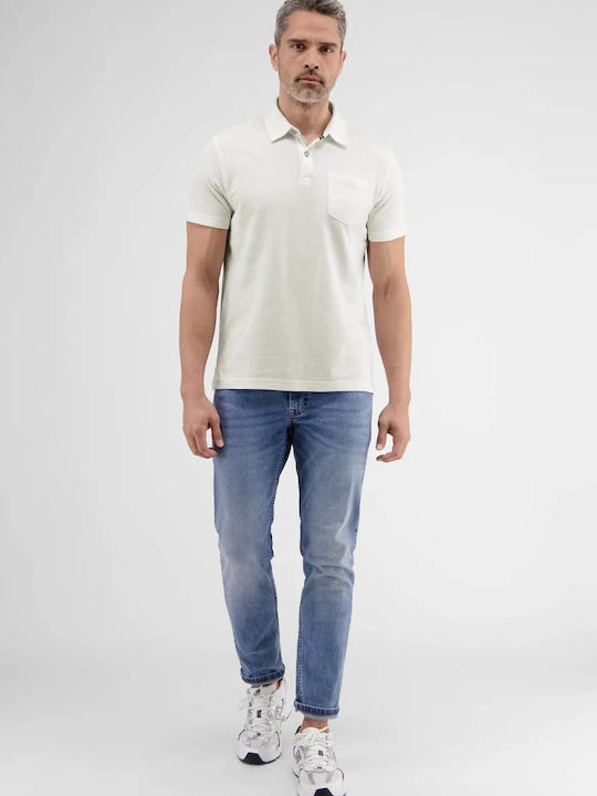 Lerros Herren Shirt Polo Weiß