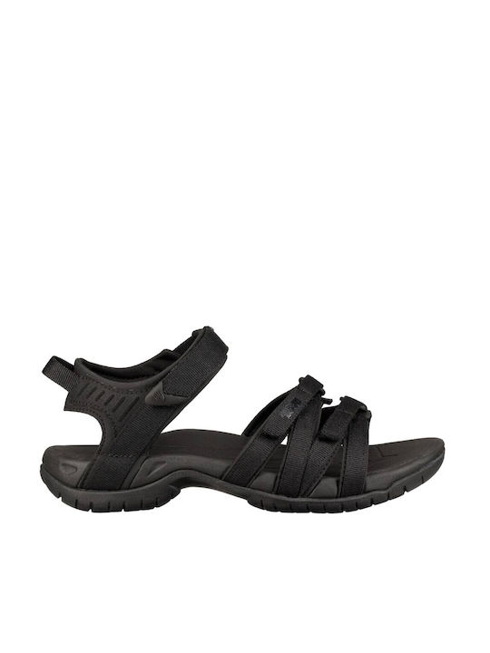 Teva Tirra Women's Flat Sandals in Black Color