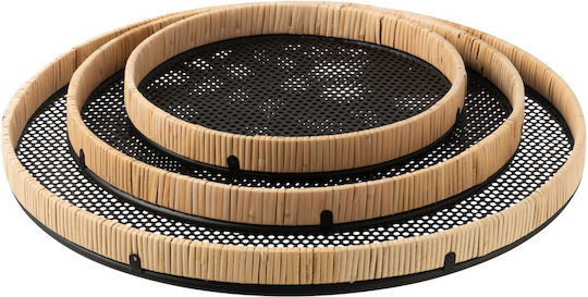 Jolipa JO12185 Rattan Dekorative Tabletts