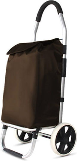 Shopping Trolley Blue 45x40x100cm