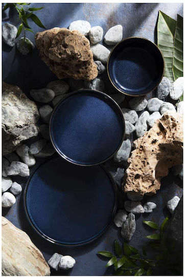 Excelsa Blue Ceramic Dinnerware Set 12pcs
